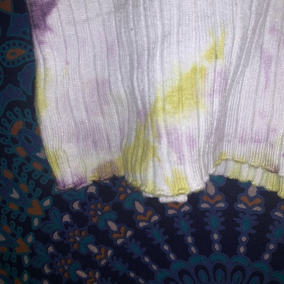 GARAGE BRAND NEW PURPLE+GREEN TYE-DYE TANK. ๐๐๐๐๐๐๐๐๐๐๐๐๐๐๐ - Picture 3 of 3